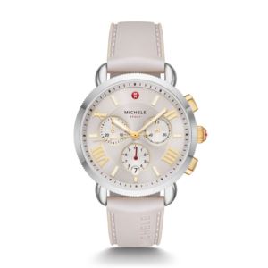 Ladies+Sporty+Sport+Sail+2-Tone+Cream+Strap+Watch+Cream+Dial