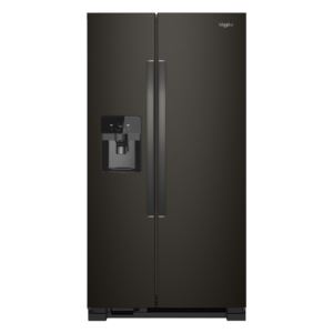 25+Cu+Ft+Side-By-Side+Refrigerator+Black+Stainless+Steel
