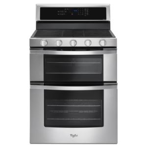 6.0+Cu+Ft+Double+Oven+Gas+Range+w%2F+SteamClean+Stainless+Steel