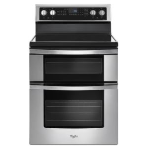 6.7+Cu+Ft+Double+Oven+Range+w%2F+SteamClean+Stainless+Steel