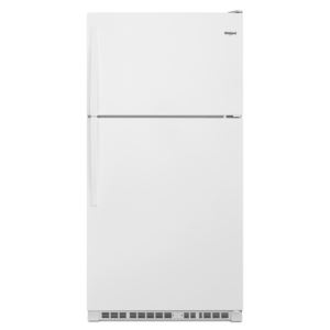 20+Cu+Ft+Top+Mount+Freezer+Refrigerator+White