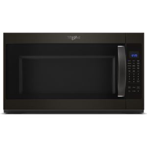 2.1+Cu+Ft+Over-The-Range+Microwave+w%2F+Steam+Cooking+Black+Stainless+Steel