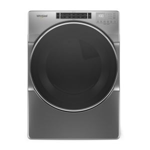 7.4+Cu+Ft+Front+Load+Electric+Dryer+w%2F+Steam+Cycles+Chrome+Shadow