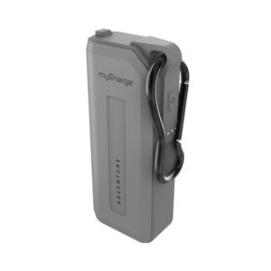Adventure+H2O+Mini+Waterproof+Rechargeable+Power+Bank+Gray