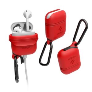 Waterproof+Case+for+AirPods+-+Red