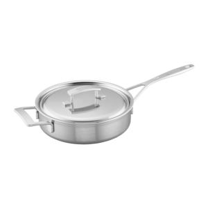 Industry+9.5%22+Stainless+Steel+Saute+Pan+w%2F+Lid