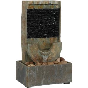 Half+Moon+Slate+Indoor+Tabletop+Water+Fountain