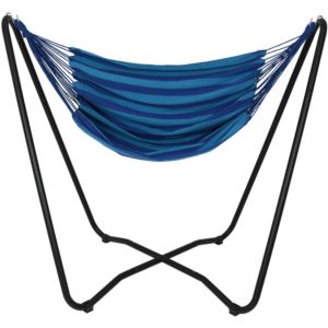 Decor+Hanging+Hammock+Chair+Swing+with+Sturdy+Space-Saving+Stand
