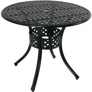 Cast+Aluminum+Round+Dining+Table+33%22