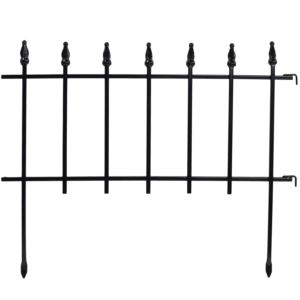 Set+of+5+Border+Patio+Walkway+Fence+Panels+-+Roman+Style