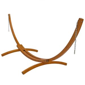 Solid+Wood+Curved+Hammock+Stand+-+12%27