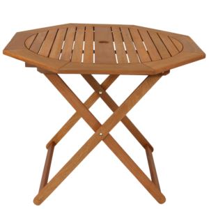 Meranti+Wood+Octagon+Outdoor+Folding+Patio+Table