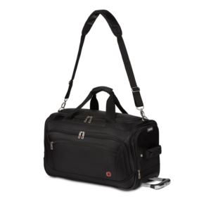 Identity+Wheeled+Duffel+Bag+Black