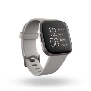 Versa+2+Smartwatch+Stone%2FMist+Gray+Aluminum