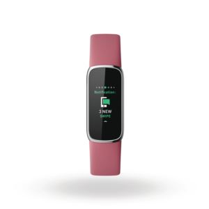 Luxe+Fitness+%26+Wellness+HR+Tracker+Orchid%2FPlatinum+Stainless+Steel
