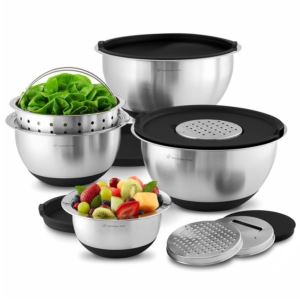 12pc+Stainless+Steel+Mixing+Bowl+Set