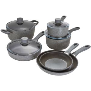 Parma+Plus+10pc+Aluminum+Nonstick+Cookware+Set