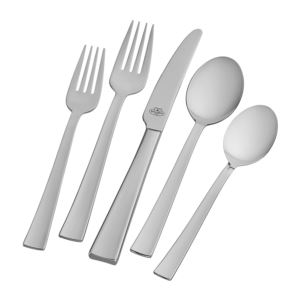 20pc+Andria+Stainless+Steel+Flatware+Set