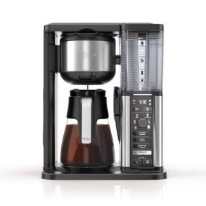 Specialty+Coffeemaker+w%2F+Fold-Away+Frother+%26+Glass+Carafe