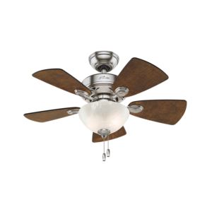 Classic+Watson+34%22+Ceiling+Fan+Brushed+Nickel+Finish