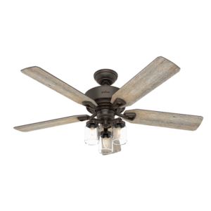 Devon+Park+52%22+Ceiling+Fan+w%2F+LED+Light+Onyx+Bengal