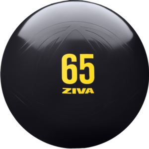 65cm+Anti-Burst+Core+Fit+Ball+w%2F+Hand+Pump+Black%2FYellow