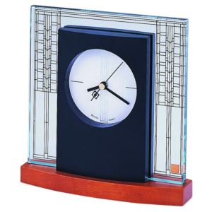 Glasner+House+Frank+Lloyd+Wright+Mantel+Clock