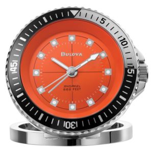 Devil+Diver+Snorkel+Stainless+Steel+Travel+Alarm+Clock