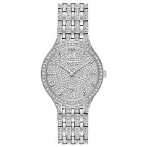 Ladies+Crystal+Collection+Fully+Paved+Swarovski+Watch+Crystal+Dial