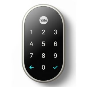 Google+Nest+x+Yale+Lock+with+Nest+Connect+%28Brushed+Nickel%29