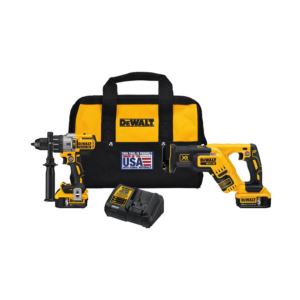 20V+MAX+XRLithium+Cordless+Hammerdrill+%26+Reciprocating+Saw+Combo+Kit