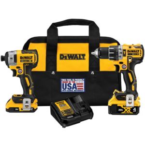 20V+MAX+XR+Hammer+Drill%2FDriver+%26+Impact+Driver+Kit