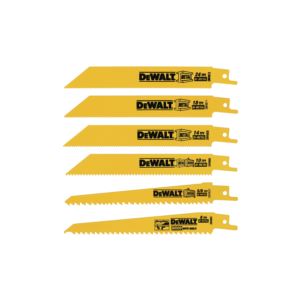 6pc+Bi-Metal+Reciprocating+Saw+Blade+Set