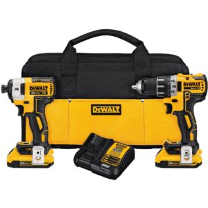 20V+MAX+XR+Brushless+Compact+Drill+%26+Impact+Driver+Combo+Kit