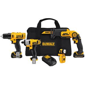 12V+MAX+Li-Ion+4-Tool+Combo+Kit