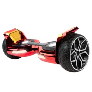 XPRIT+Legion+8.5%27%27+All+Terrain+Off-Road+Hoverboard+w%2FLED+Lights%2C+Chrome+Red