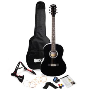 Full-Size+Acoustic+Guitar+Kit+Black