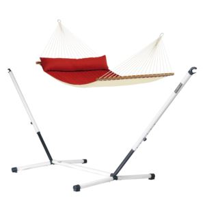 Alabama+King-size+Spreader+Bar+Hammock+%26+Stand