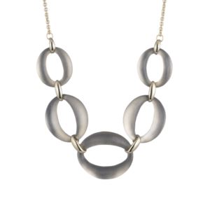 Large+Lucite+Link+Necklace+in+Warm+Grey