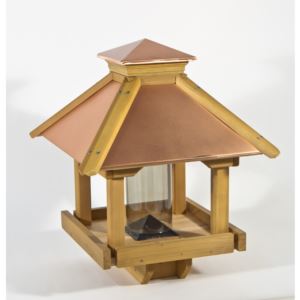 Coppertop+Wood+Gazebo+Feeder
