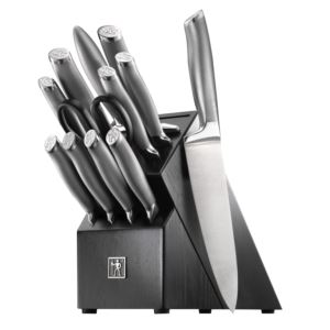 Modernist+13pc+Stainless+Steel+Knife+Block+Set