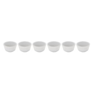 6pc+Ceramic+Ramekin+Set+White