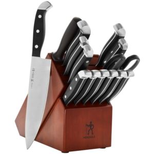 Statement+15pc+Knife+Block+Set+Brown