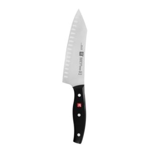 TWIN+Signature+7%22+Hollow+Edge+Rocking+Santoku+Knife