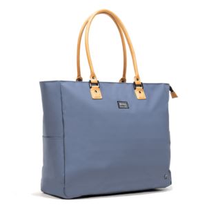 PKG+Georgian+Recycled+Tote+-+In+Vintage+Blue