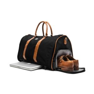 PKG+Rosedale+II+Duffel+Garment+Bag+-++Black%2FTan