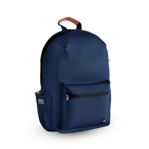 PKG+Granville+22L+Recycled+Backpack+in+Navy+%26+Grey
