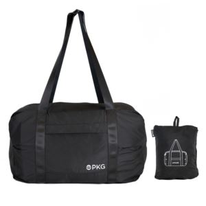 PKG+umiak+31L+Recycled+Packable+Duffle+in+Black