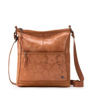 The+SAK+Leather+Crossbody+in+Tobacco+Floral