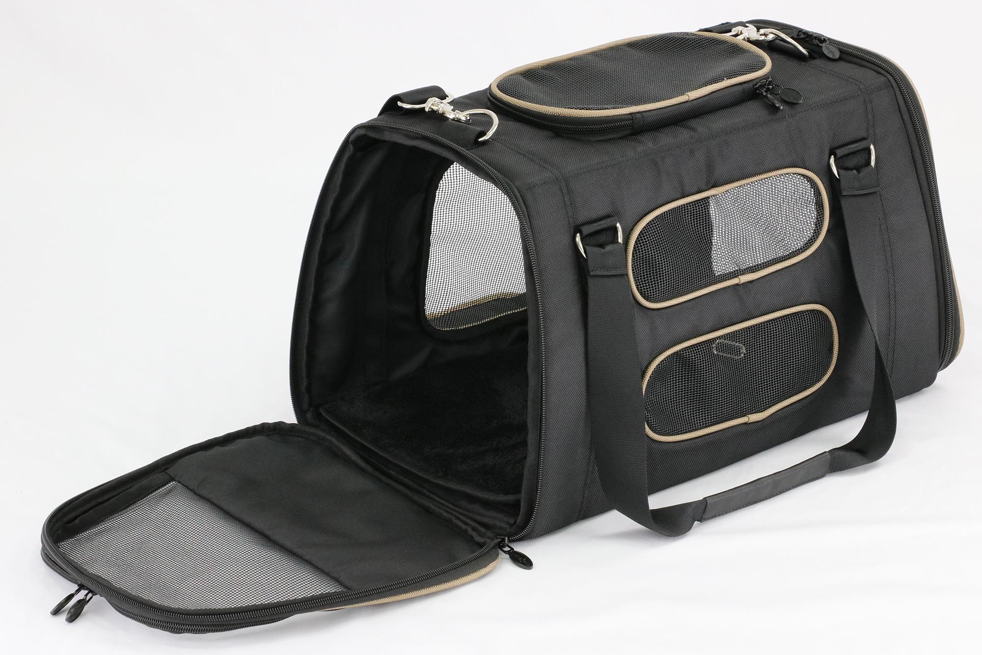 Gen7Pets Commuter Pet Carrier & Car Seat Black